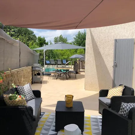 Provence Climatisee, Jardin, Piscine Privee Chauffee, Wifi Villa Saint-Laurent-de-Carnols