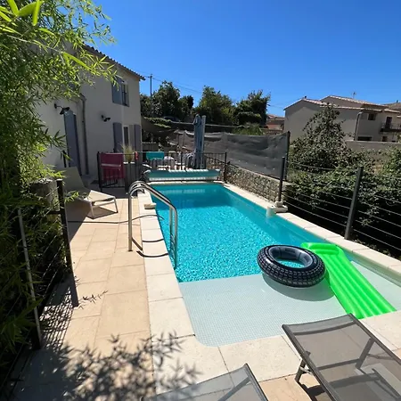 Villa Provence Climatisee, Jardin, Piscine Privee Chauffee, Wifi