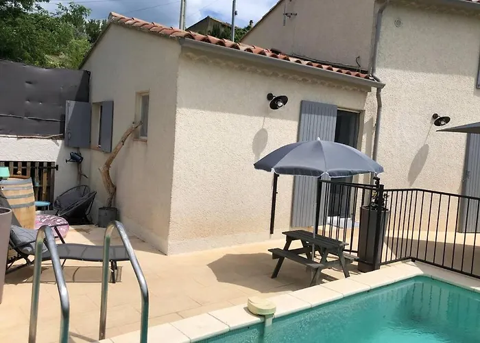 Provence Climatisee, Jardin, Piscine Privee Chauffee, Wifi Вилла Saint-Laurent-de-Carnols